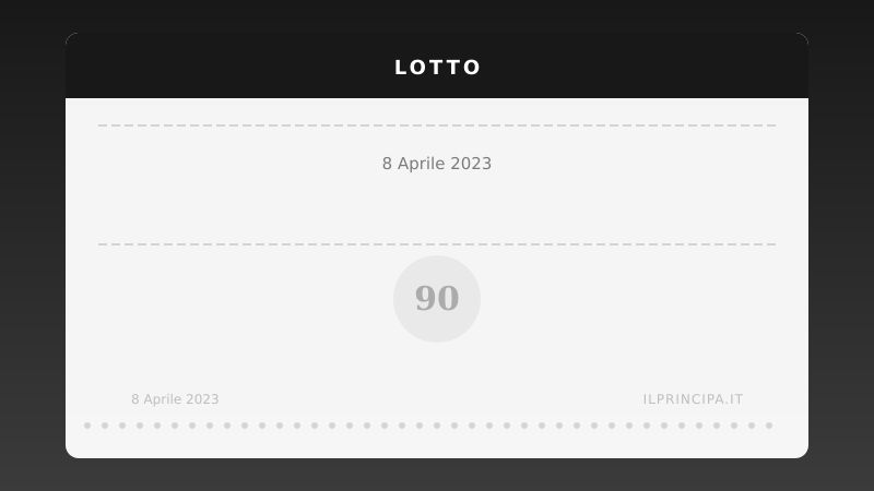 Risultati Lotto 8 aprile 2023: la tabella completa